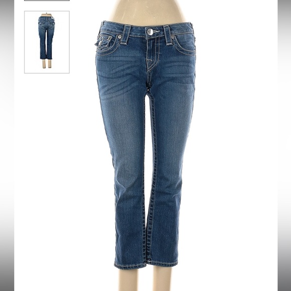 True Religion Capri Jeans in 27 - Picture 1 of 3